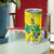 Brazil Football Custom Tumbler Cup Brasil Birds Mascot Bora Brasil!