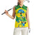 Brazil Football Custom Women Sleeveless Polo Shirt Brasil Birds Mascot Bora Brasil!