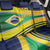 Brazil Football Custom Back Car Seat Cover Selecao Canarinho Flag Motif