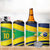 Brazil Football Custom 4 in 1 Can Cooler Tumbler Selecao Canarinho Flag Motif