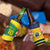 Brazil Football Custom 4 in 1 Can Cooler Tumbler Selecao Canarinho Flag Motif