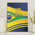 Brazil Football Custom Canvas Wall Art Selecao Canarinho Flag Motif
