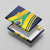 Brazil Football Custom Canvas Wall Art Selecao Canarinho Flag Motif