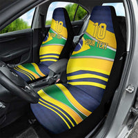 Brazil Football Custom Car Seat Cover Selecao Canarinho Flag Motif