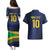 Brazil Football Custom Couples Matching Puletasi and Hawaiian Shirt Selecao Canarinho Flag Motif