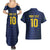 Brazil Football Custom Couples Matching Summer Maxi Dress and Hawaiian Shirt Selecao Canarinho Flag Motif