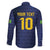 Brazil Football Custom Family Matching Long Sleeve Bodycon Dress and Hawaiian Shirt Selecao Canarinho Flag Motif