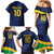 Brazil Football Custom Family Matching Mermaid Dress and Hawaiian Shirt Selecao Canarinho Flag Motif