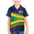 Brazil Football Custom Family Matching Mermaid Dress and Hawaiian Shirt Selecao Canarinho Flag Motif