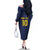 Brazil Football Custom Family Matching Off The Shoulder Long Sleeve Dress and Hawaiian Shirt Selecao Canarinho Flag Motif
