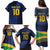 Brazil Football Custom Family Matching Puletasi and Hawaiian Shirt Selecao Canarinho Flag Motif