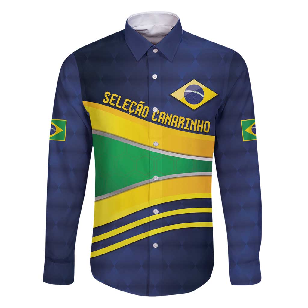 Brazil Football Custom Family Matching Puletasi and Hawaiian Shirt Selecao Canarinho Flag Motif