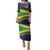 Brazil Football Custom Family Matching Puletasi and Hawaiian Shirt Selecao Canarinho Flag Motif
