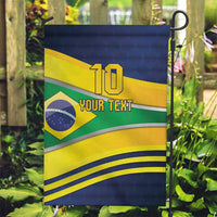Brazil Football Custom Garden Flag Selecao Canarinho Flag Motif