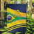 Brazil Football Custom Garden Flag Selecao Canarinho Flag Motif