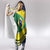 Brazil Football Custom Hooded Blanket Selecao Canarinho Flag Motif