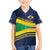 Brazil Football Custom Kid Hawaiian Shirt Selecao Canarinho Flag Motif