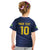 Brazil Football Custom Kid T Shirt Selecao Canarinho Flag Motif