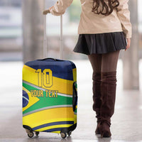 Brazil Football Custom Luggage Cover Selecao Canarinho Flag Motif