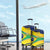 Brazil Football Custom Luggage Cover Selecao Canarinho Flag Motif