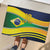 Brazil Football Custom Rubber Doormat Selecao Canarinho Flag Motif