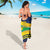 Brazil Football Custom Sarong Selecao Canarinho Flag Motif