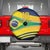 Brazil Football Custom Spare Tire Cover Selecao Canarinho Flag Motif