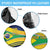 Brazil Football Custom Spare Tire Cover Selecao Canarinho Flag Motif