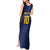Brazil Football Custom Tank Maxi Dress Selecao Canarinho Flag Motif