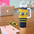 Brazil Football Custom Tumbler With Handle Selecao Canarinho Flag Motif