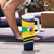 Brazil Football Custom Tumbler With Handle Selecao Canarinho Flag Motif