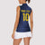 Brazil Football Custom Women Sleeveless Polo Shirt Selecao Canarinho Flag Motif