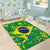 Brazil Ordem e Progresso Area Rug Native Brasil Mixed Together