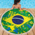 Brazil Ordem e Progresso Beach Blanket Native Brasil Mixed Together