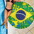 Brazil Ordem e Progresso Beach Blanket Native Brasil Mixed Together