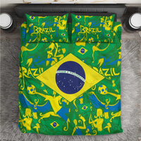 Brazil Ordem e Progresso Bedding Set Native Brasil Mixed Together