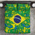 Brazil Ordem e Progresso Bedding Set Native Brasil Mixed Together