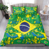 Brazil Ordem e Progresso Bedding Set Native Brasil Mixed Together