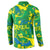 Brazil Ordem e Progresso Button Sweatshirt Native Brasil Mixed Together