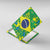 Brazil Ordem e Progresso Canvas Wall Art Native Brasil Mixed Together