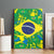Brazil Ordem e Progresso Canvas Wall Art Native Brasil Mixed Together