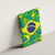 Brazil Ordem e Progresso Canvas Wall Art Native Brasil Mixed Together