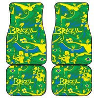 Brazil Ordem e Progresso Car Mats Native Brasil Mixed Together