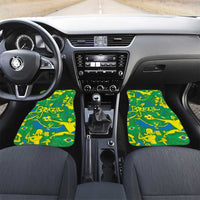 Brazil Ordem e Progresso Car Mats Native Brasil Mixed Together