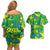 Brazil Ordem e Progresso Couples Matching Off Shoulder Short Dress and Hawaiian Shirt Native Brasil Mixed Together