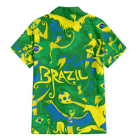 Brazil Ordem e Progresso Family Matching Mermaid Dress and Hawaiian Shirt Native Brasil Mixed Together