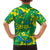 Brazil Ordem e Progresso Family Matching Summer Maxi Dress and Hawaiian Shirt Native Brasil Mixed Together