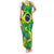 Brazil Ordem e Progresso Family Matching Tank Maxi Dress and Hawaiian Shirt Native Brasil Mixed Together