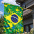 Brazil Ordem e Progresso Garden Flag Native Brasil Mixed Together