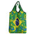 Brazil Ordem e Progresso Grocery Bag Native Brasil Mixed Together